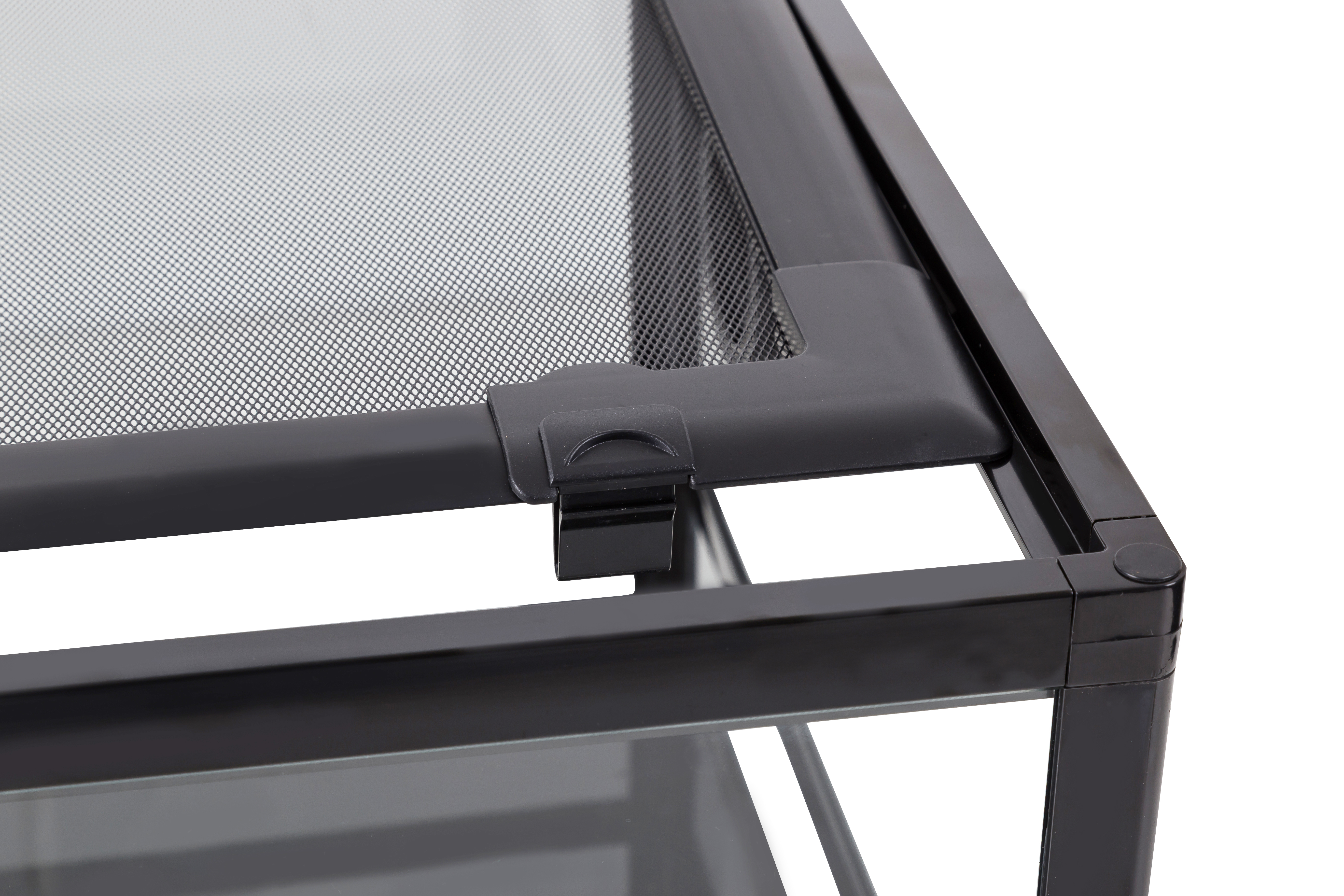 Repti Works Flat Packed Reptile Glass Terrariums-Hinge Door 600X450X320Mm